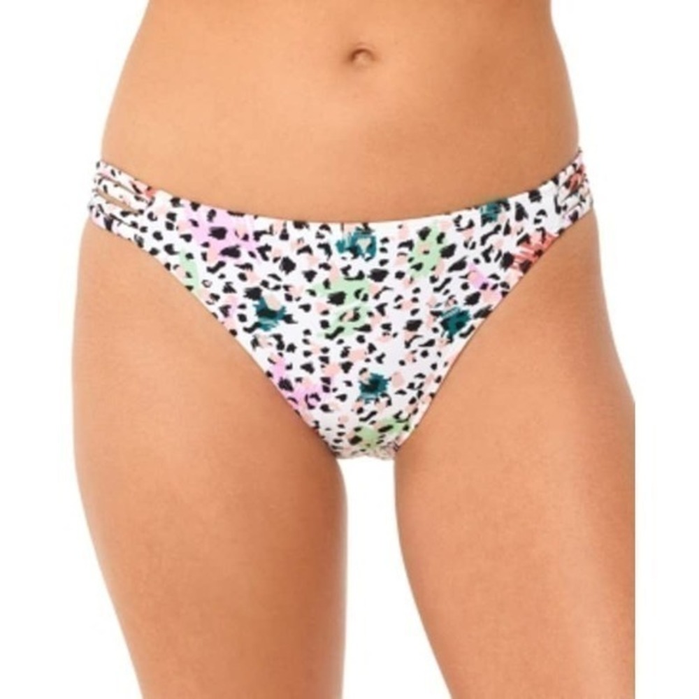 Salt + Cove Juniors' Strappy-Side Bikini Bottoms